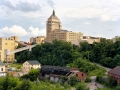 VIEW OF KODAK HEAD OFFICES FROM THE SMITH STREET BRIDGE, ROCHESTER, NEW YORK 2008