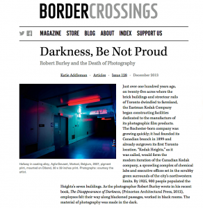 Border Crossings Magazine